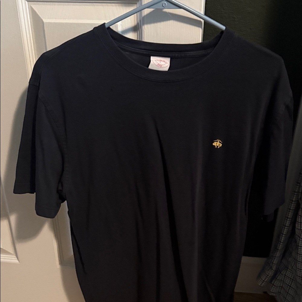 Brooks Brothers Black Short Sleeve Tee